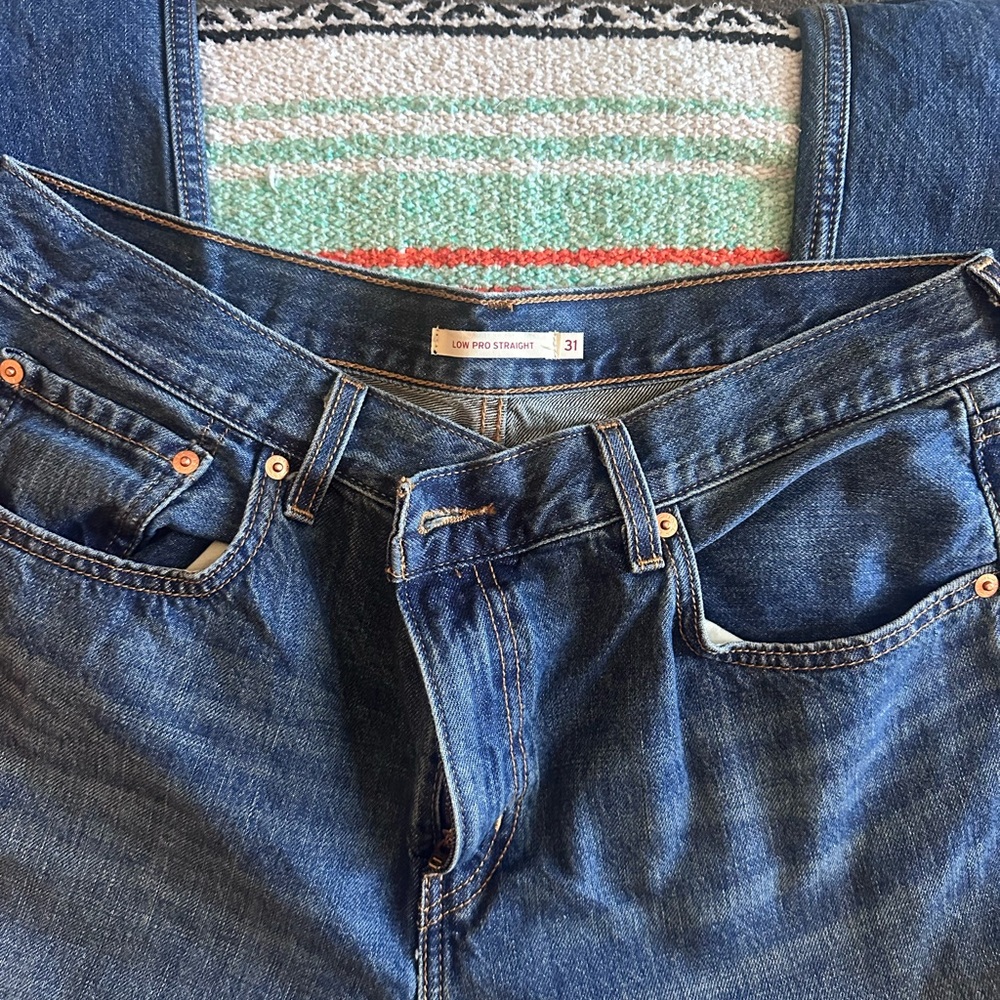 Womens Blue Jeans low Pro Levi’s